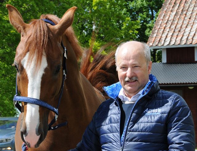Karl-Henrik Heimdahl, hästveterinär på Agria Djurförsäkring.