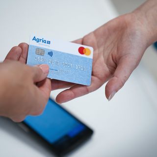 Agriakortet i händer
