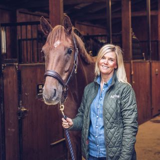 Christina Almtun, Affärsområdeschef Europa, Agria med häst