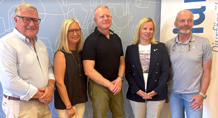 Paneldeltagarna på Agrias lantbruksseminarium i Almedalen 2023.