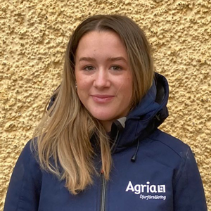 Sofia Lindh-Young från Agria fälttävlansakademi.