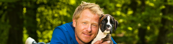 Fredrik Steen, hundcoach och Agriaprofil.